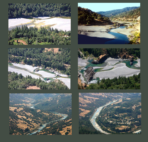 Eel River photo montage